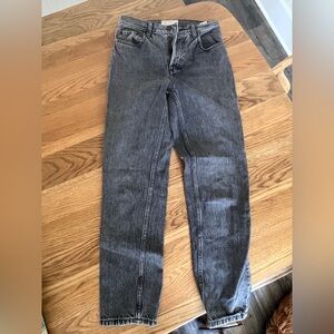 Black 90s Cheeky Straight Jeans